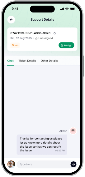 Convenience chat option