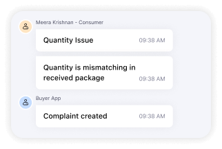 Convenience chat option