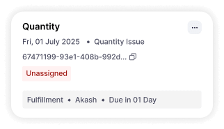 Smart ticket management