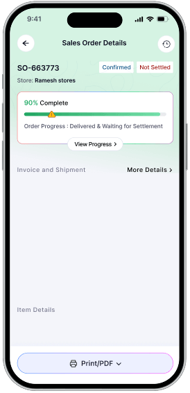 Tax compliant invoicing